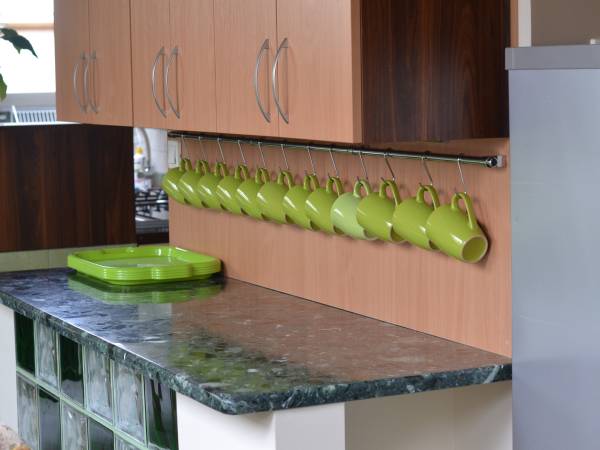 kuchnia i jadalnia na piętrze (pokoje Kasia, Megi, Oliwia, Henio)