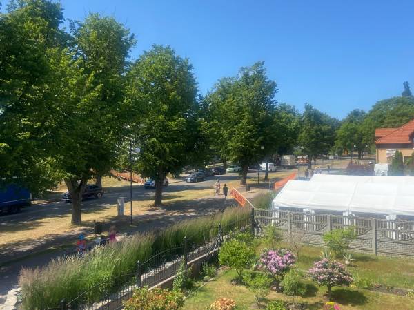 Widok z tarasu pokoje 5/6