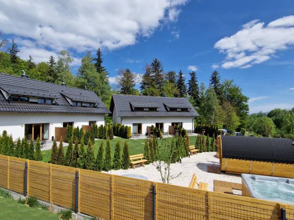 Widokowo - Domy z Widokiem na Śnieżkę z jacuzzi i sauną