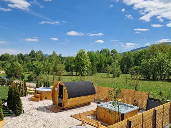 Widokowo - Domy z Widokiem na Śnieżkę z jacuzzi i sauną