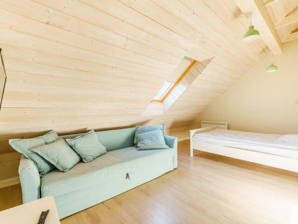 Domek Superior sypialnia piętro