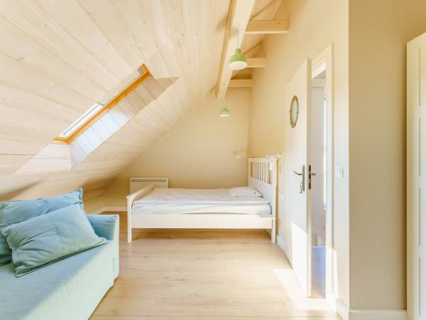 Domek Superior sypialnia piętro