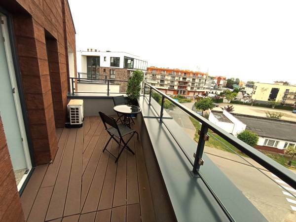 Apartament niebieski-taras