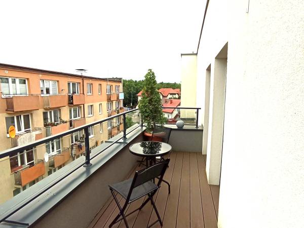 Apartament brązowy-taras