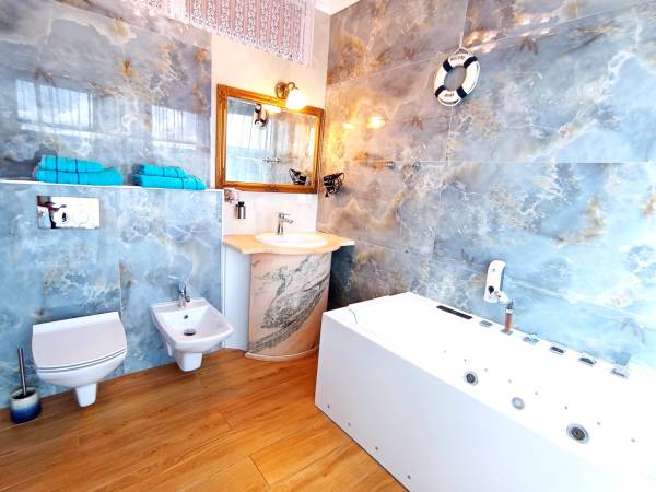 Apartament niebieski - łazienka