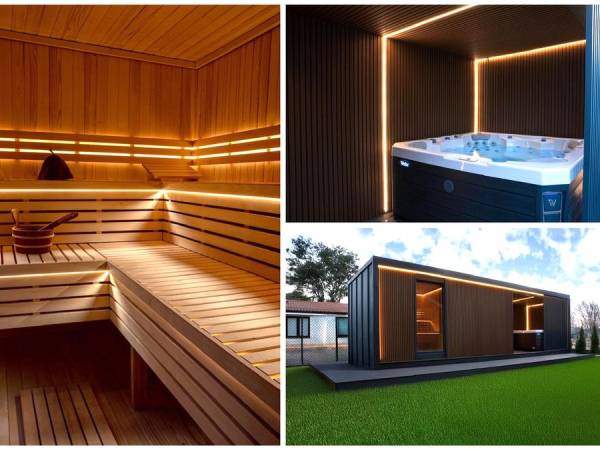 Domki Comfort + comfort wellness zone (sauna- jacuzzi)