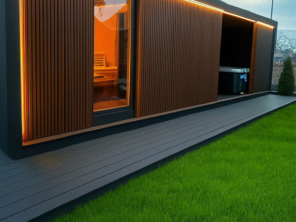 Domki Comfort + comfort wellness zone (sauna- jacuzzi)