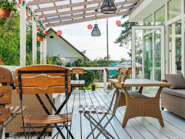 Mazury Ruciane Tarasy Ośrodek Wypoczynkowy nad jeziorem 