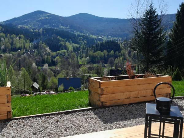 domek 7 osobowy taras