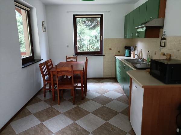 Mazury. Domek pod lasem