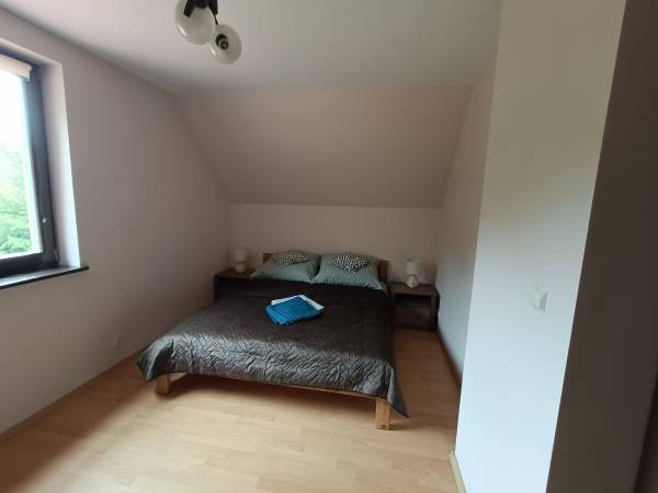 Mazury. Domek pod lasem