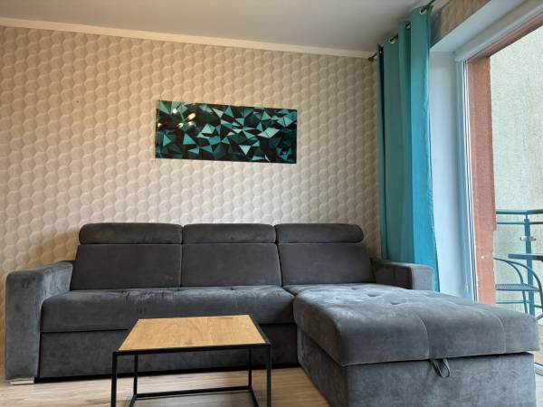 apartament dwupokojowy z balkonem