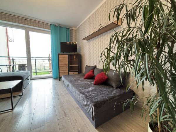 apartament dwupokojowy z balkonem