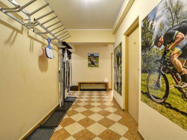 Hol z wieszakami na narty