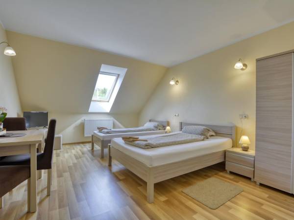 Sypialnia w apartamencie 2pok