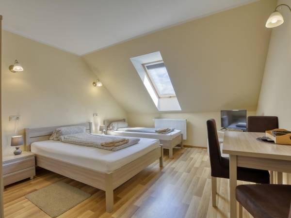 Sypialnia w apartamencie 2pok