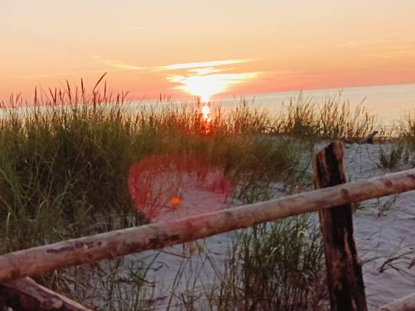 Zachód Słońca Plaża Słajszewo 