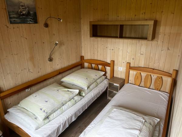 sypialnia domku 4-osob.