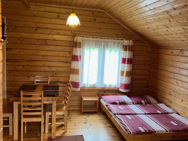 pokój dzienny, domek 6cio osobowy