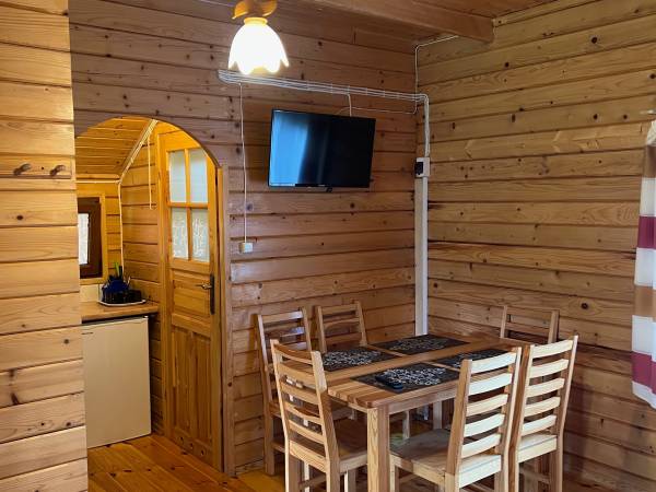 pokój dzienny, domek 6cio osobowy