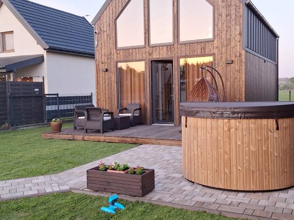 Dom z działką na wyłączność z klimą i jacuzzi - Sosnowe Zacisze