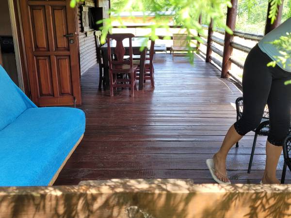 Taras domku parterowego