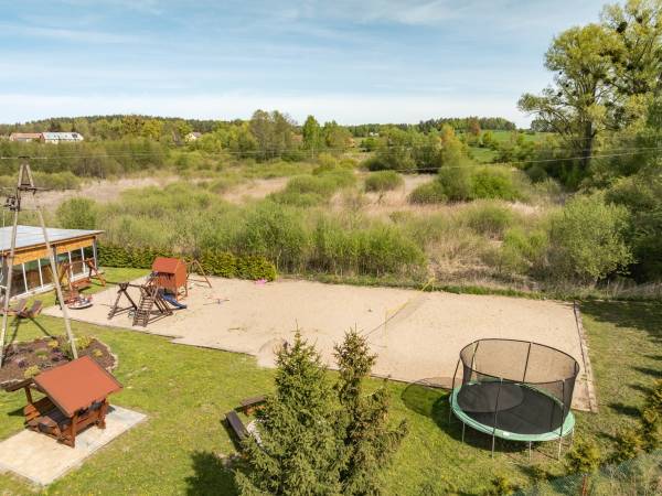 Domki z basenem całorocznym 