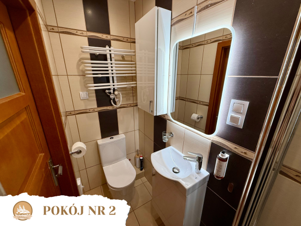 Pokój gościnny nr 2 - łazienka