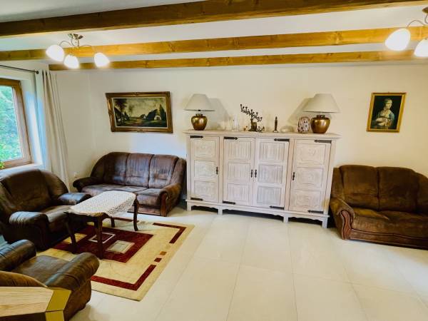 Salon w domu Na Górze