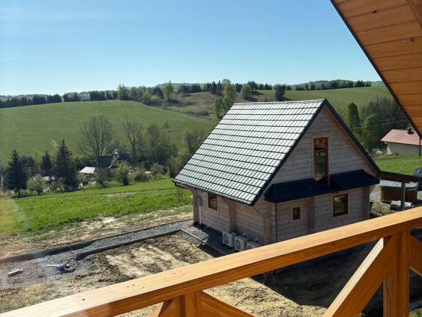 Domki na bani w Bieszczadach