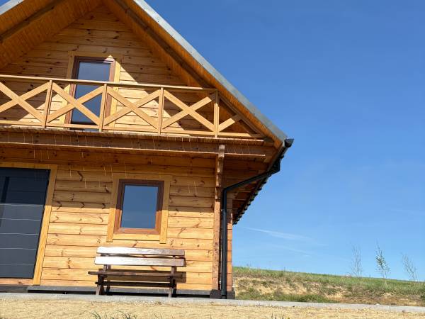 Domki na bani w Bieszczadach