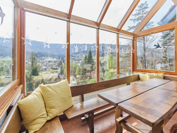 Wspólna przestrzeń z panoramicznym widokiem