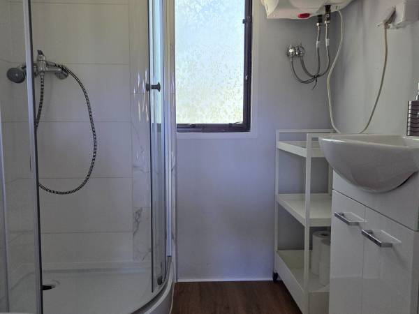 łazienka domek letniskowy