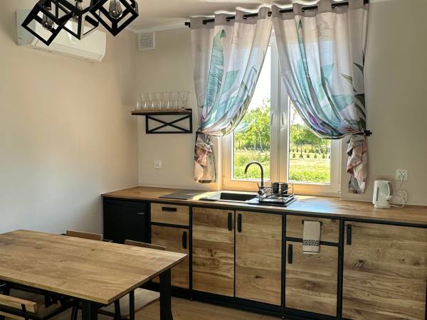 Domki Aurora klimatyzowane, z podgrzewanym basenem i zjeżdżalnią wodną