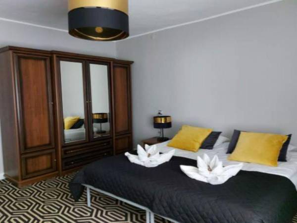 sypialnia 1 apartament 80m