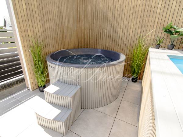  Domki Nord Breeze z podgrzewanym basenem i jacuzzi