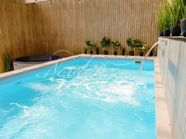  Domki Nord Breeze z podgrzewanym basenem i jacuzzi