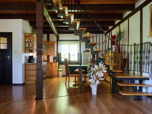 Chata pruska - kuchnia i jadalnia