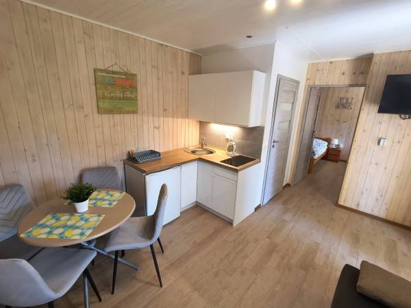 Apartament z oddzielną sypialnią