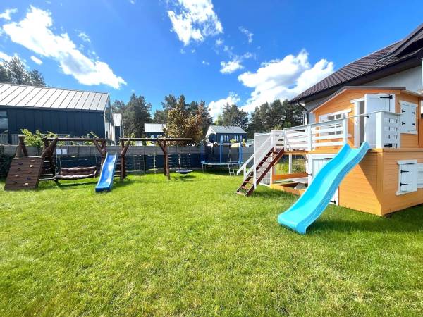 Leśny Zakątek z sauną, basenem i jacuzzi 