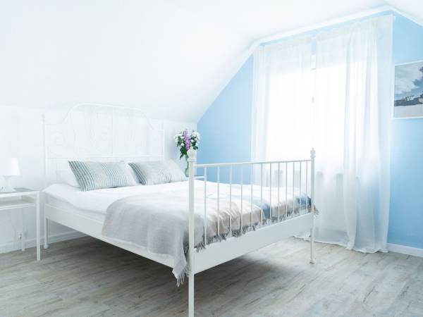 sypialnia w domkach Wierzbówka