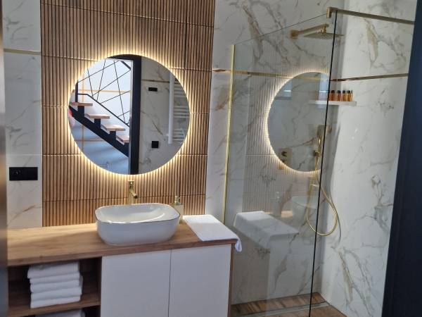 Nowoczesne Całoroczne Domy 9-osobowe/Jacuzzi/Sauna