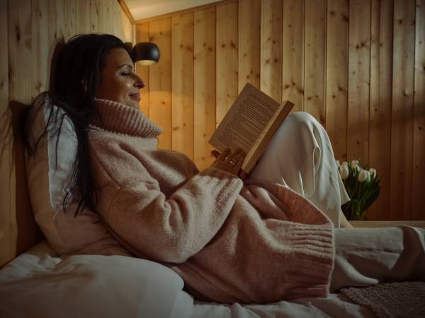 Rezerwat Wielin nad jeziorem (sauna, balia, jacuzzi, basen)