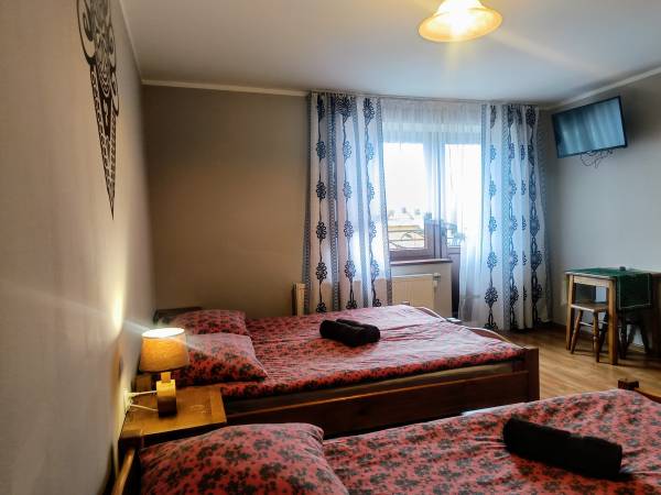 Pokój 4 os z balkonem 