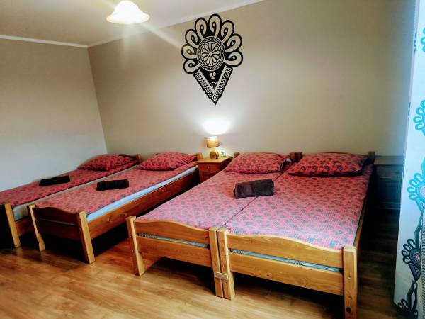 Pokój 4 os z balkonem 