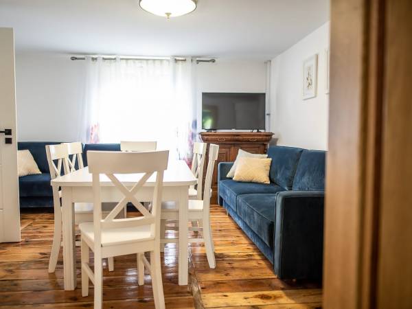 Dom ośmioosobowy (salon z rozkładaną kanapą))