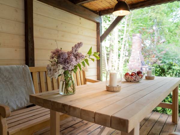 Dom ośmioosobowy (taras)