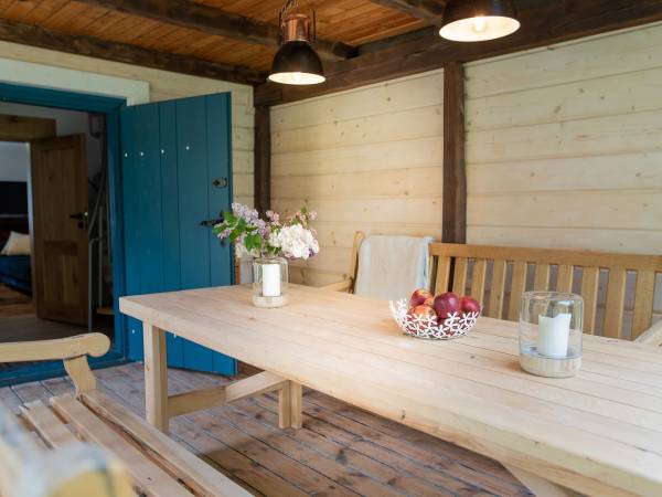 Dom ośmioosobowy (taras)