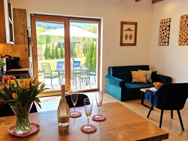 Widokowo - Domy z Widokiem na Śnieżkę z jacuzzi i sauną