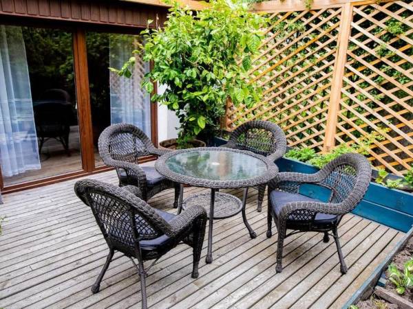 Dom sześcioosobowy (taras)